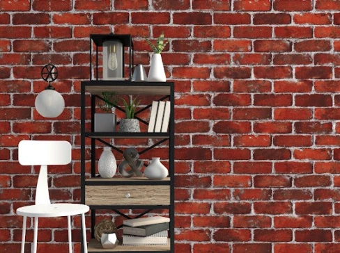 Giấy dán tường giả gạch mẫu 1
